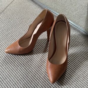 Loeffler Randall Tan Leather Heels